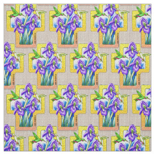 Iris Cross Christlich Fabric Stoff