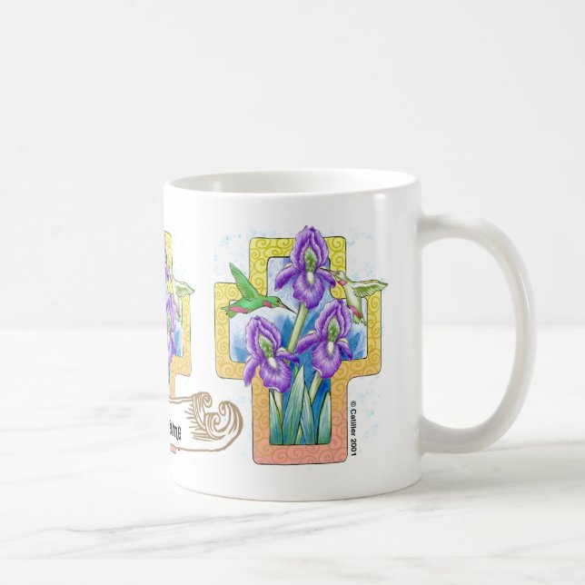 Iris Cross christlicher Becher Kaffeetasse (Rechts)