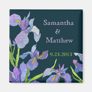 Iris, die Save the Date Wedding ist Magnet