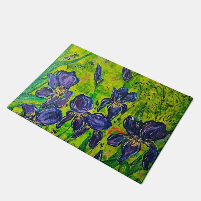 Iris Door Mat Fußmatte (Schrägansicht)