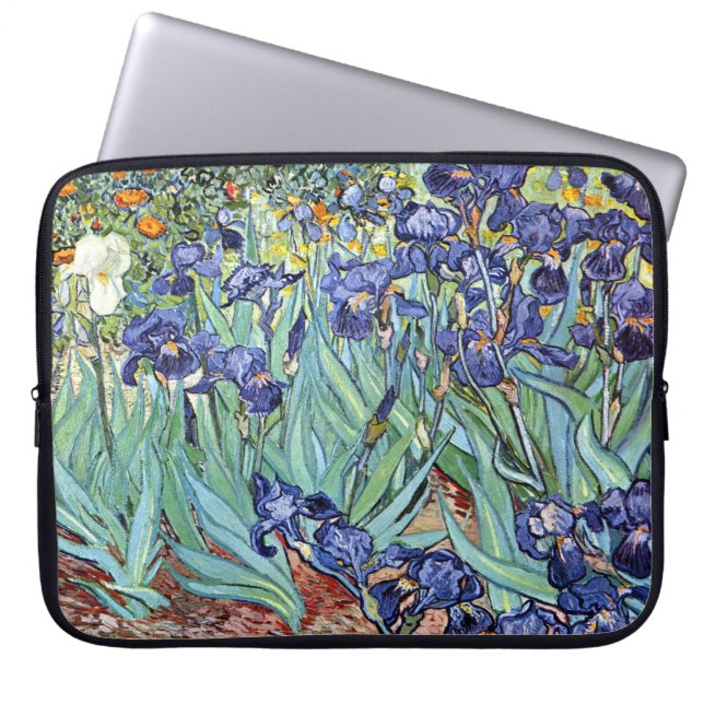 Iris durch Vincent van Gogh 1898 Laptopschutzhülle (Vorderseite)