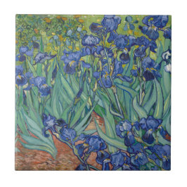 Iris durch Vincent van Gogh Fliese