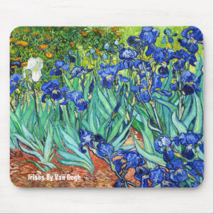 Iris durch Vincent van Gogh Mousepad