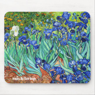 Iris durch Vincent van Gogh Mousepad
