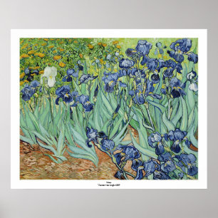 Iris durch Vincent van Gogh Poster