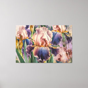 *~* IRIS Fantasy Floral TV2 Gespannte Leinwanddruc Leinwanddruck