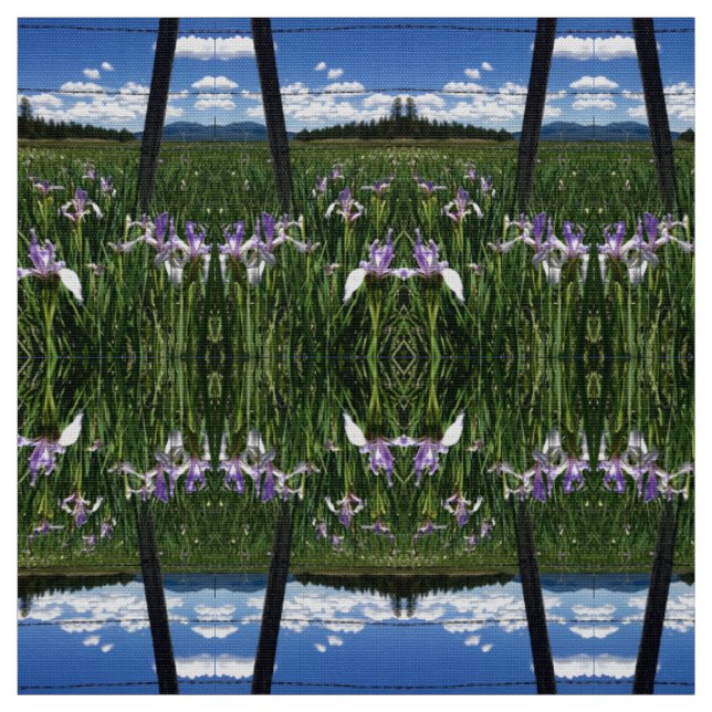 Iris Fields Stoff (Muster)