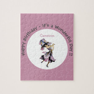 Iris - Fleur-de-Lis Whimsical Blume Party Supply Puzzle