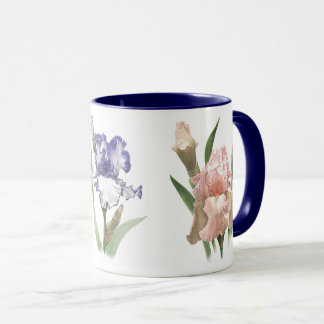 Iris Flower Garden Tasse
