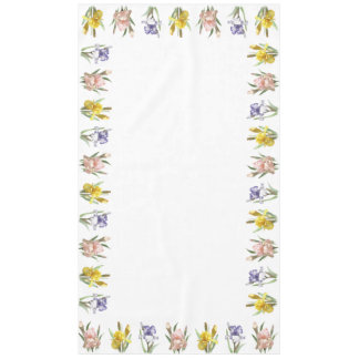 Iris Flower Garden Tischdecke