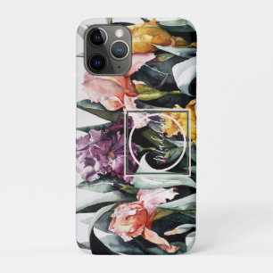 Iris Flower Garden Wasserfarbe Persönlich gestalte Case-Mate iPhone Hülle