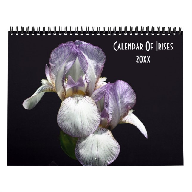 Iris Flower Photography  Kalender (Titelbild)