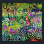 Iris Garden at Giverny Fine Art Poster<br><div class="desc">Der "Iris Garden at Giverny" wurde 1900 von Claude Monet,  einem französischen Maler des Impressionismus,  gemalt. Claude Monet war einer der Gründer des französischen Impressionismus.</div>