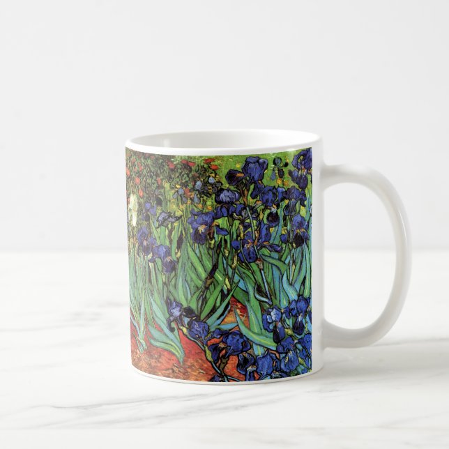 Iris, Heiliges-Remy, Van Gogh Tasse (Rechts)