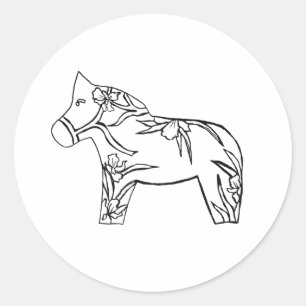 Iris Horse Sticker