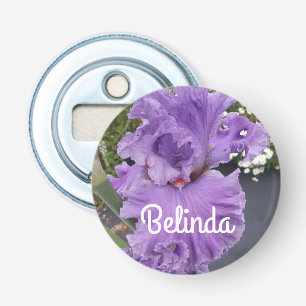 Iris Iris Lila Blume Floral Lavender Flaschenöffner