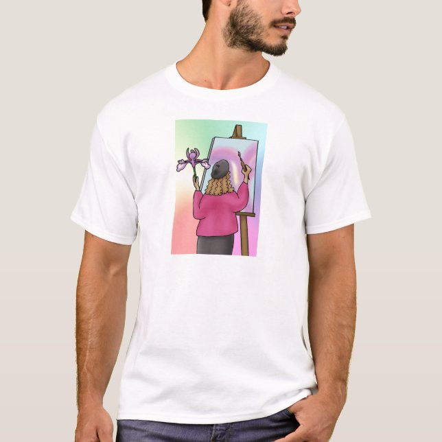 Iris ist für Inspiration T-Shirt (Vorderseite)