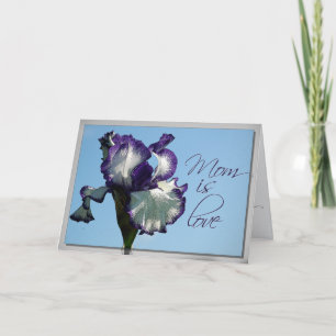 Iris Liebe Card für Mama Dankeskarte