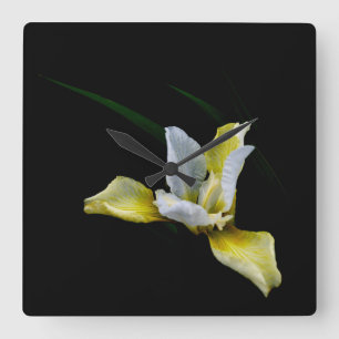 Iris light quadratische wanduhr