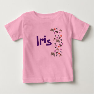 Iris, Mädchenname mit australischer Tierwelt, Baby T-shirt