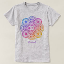 Iris Mandala Personalized T-Shirt