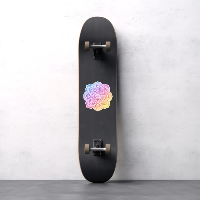 Iris-Mandala-Vinyl-Klebefolie nach Maß Aufkleber (Von Creator hochgeladen)