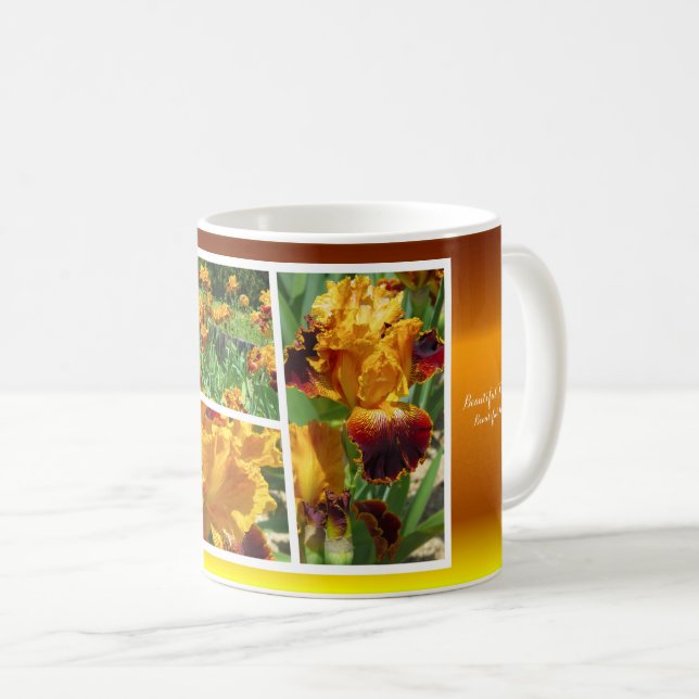 Iris ‘Michigan Pride’ [Classic Mug] コーヒーマグカップ Kaffeetasse (VorderseiteRechts)