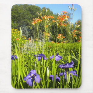 Iris N Taglilien Garden Mousepad