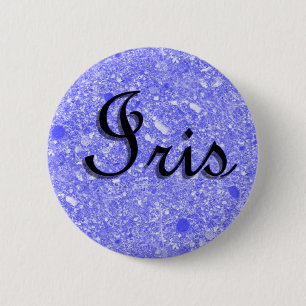 Iris-Namensschild Button