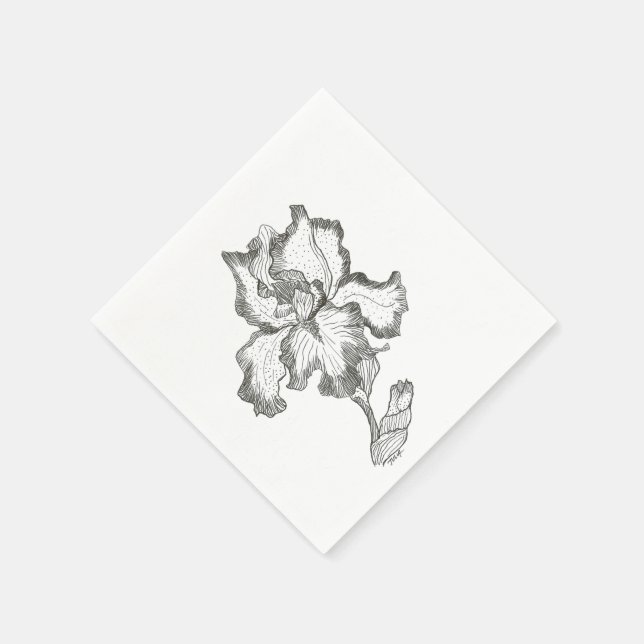 Iris Napkin Serviette (Ecke)