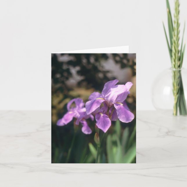 Iris Notecard Karte (Vorderseite)
