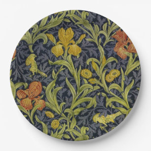 Iris Pattern (von William Morris) Pappteller