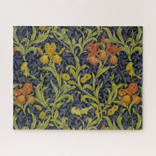 Iris Pattern (von William Morris) Puzzle