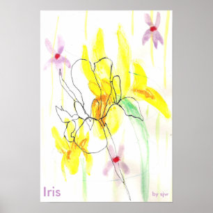 Iris Poster