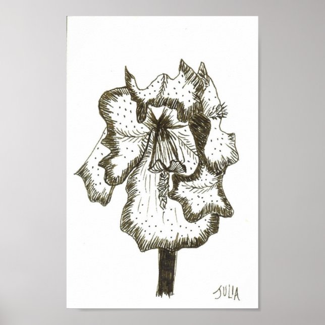 Iris Print Poster (Vorne)