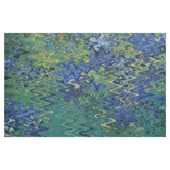 IRIS REFLEKTIERT IM WASSER STOFF (Yard (91,4 cm))