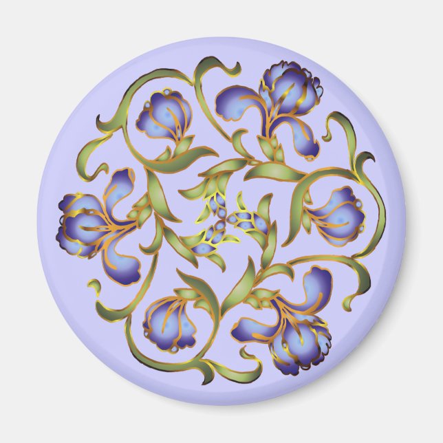 Iris-Ringmagnet Magnet (Vorne)