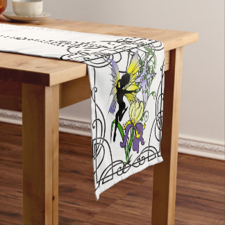 Iris Shadow Fairy Kurzer Tischläufer