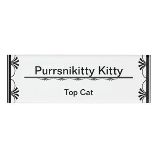 Iris Shadow Fairy Namenschild