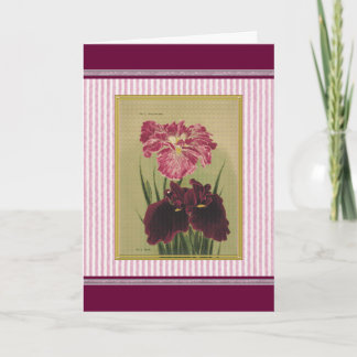 Iris Smiles Card Dankeskarte