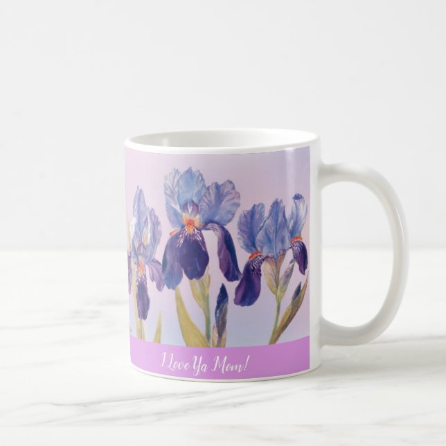 Iris-Tasse für Mutter Kaffeetasse (Rechts)