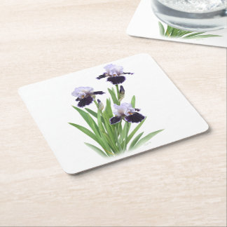 Iris Trio Rechteckiger Pappuntersetzer