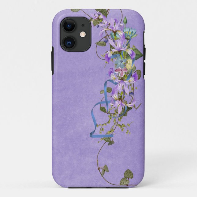 Iris und Ivy Bouquet Case-Mate iPhone Hülle (Rückseite)