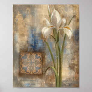 Iris und Tile Poster