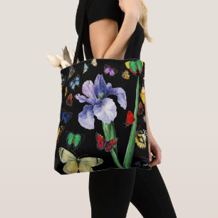 IRIS UNTER DEN FARBEN SCHÜTTERFLIESSEN Schwarze Bl