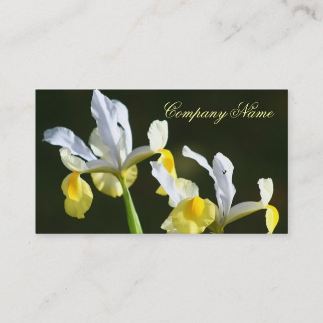 Iris-Visitenkarten Visitenkarte (Vorderseite)