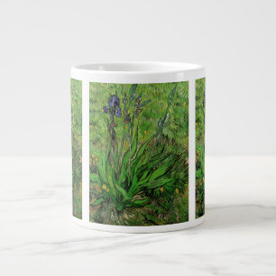 Iris von Vincent van Gogh, Vintage Gartenblumen Jumbo-Tasse