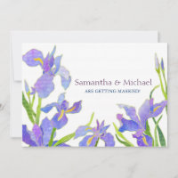 Iris Wedding Save the Date Wedding Einladungen