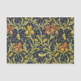 Iris William Morris Pattern Tissue Paper Seidenpapier