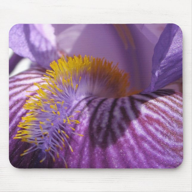 Iris-Zungenmäusepad Mousepad (Vorne)